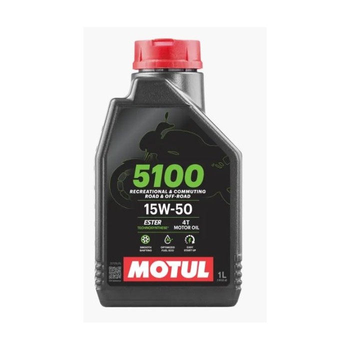 MOTUL 5100 15W-50 - TECHNOSYNTHESE