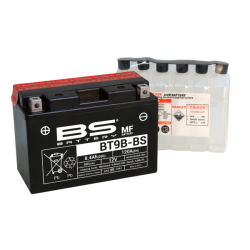 BATTERIA BS MF BT9B-BS CON ACIDO A CORREDO