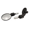 Specchi specchietti retrovisori bar-end neri per manubri da 22 e 25mm