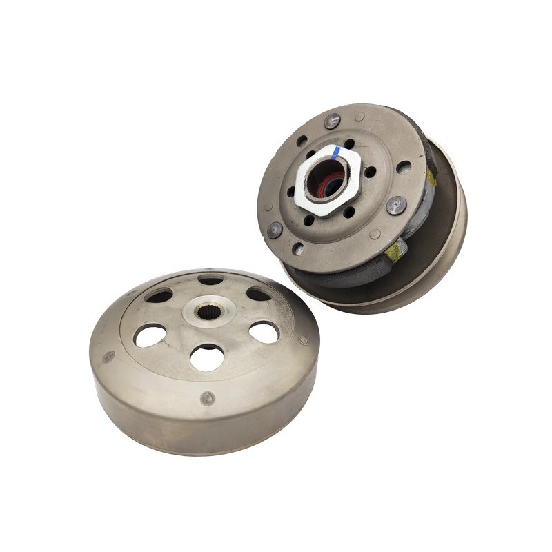 KIT FRIZIONE ø107 COMPLETA DI PULEGGIA CAMPANA PIAGGIO