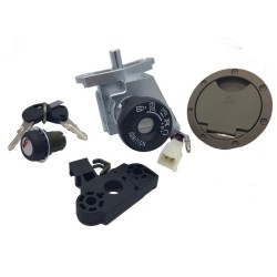 SERRATURE MBK NITRO / YAMAHA AEROX 2003-2012 4 PEZZI