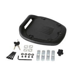 BAULETTO UNIVERSALE PER MOTO SCOOTER 28 LT CON PIASTRA