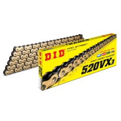 CATENA DID 520 VX3 G&B 120 MAGLIE GOLD