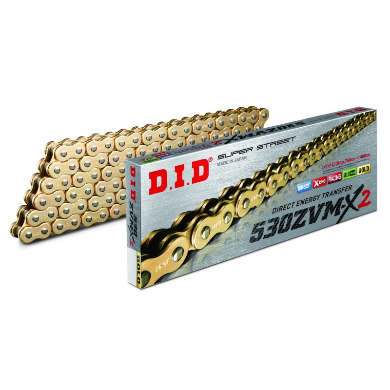 CATENA DID 530 ZVMX2 G&G 120 MAGLIE GOLD