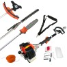 DECESPUGLIATORE A SCOPPIO 43 CC KIT MULTIFUNZIONE 4 IN 1