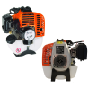 DECESPUGLIATORE A SCOPPIO 43 CC KIT MULTIFUNZIONE 4 IN 1