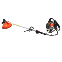 DECESPUGLIATORE TAGLIAERBA 52cc A ZAINO - 2 TEMPI ASTA UNICA
