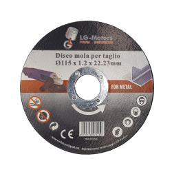 DISCO MOLA PER TAGLIO ø115 mm