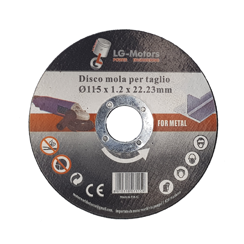 DISCO MOLA PER TAGLIO ø115 mm