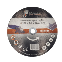 DISCO MOLA PER TAGLIO ø230 mm