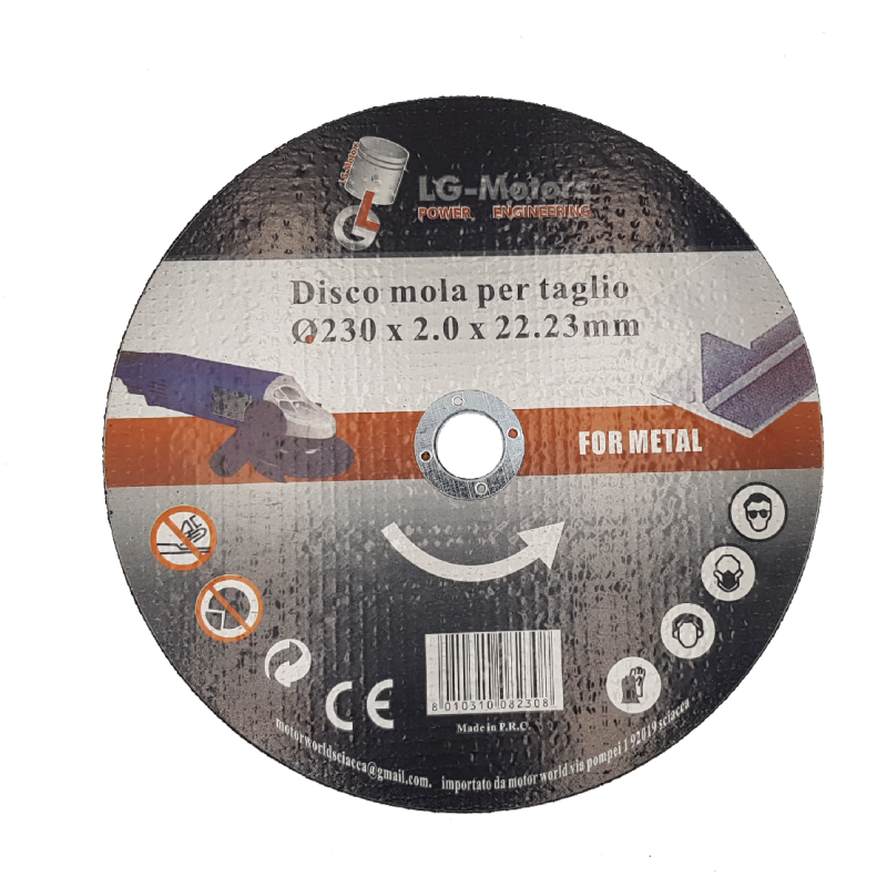 DISCO MOLA PER TAGLIO ø230 mm