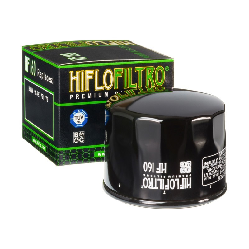 FILTRO OLIO SPIN-ON IN CARTA NERO LUCIDO