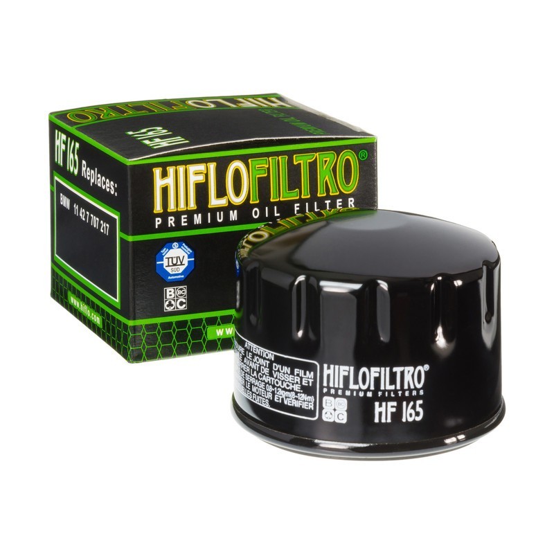 FILTRO OLIO SPIN-ON IN CARTA NERO LUCIDO