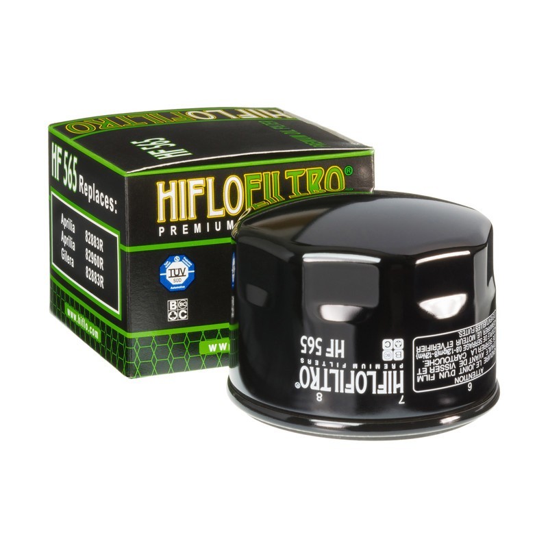 FILTRO OLIO SPIN-ON IN CARTA NERO LUCIDO