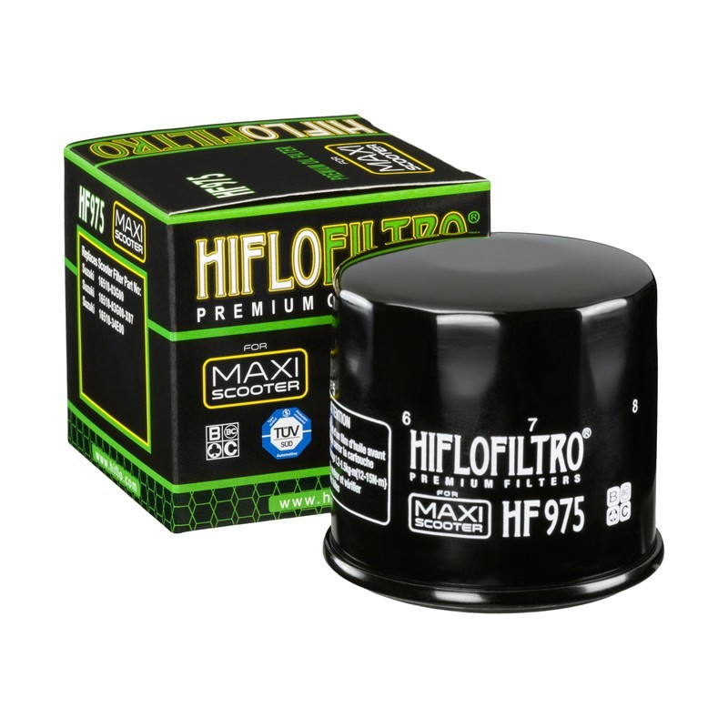 FILTRO OLIO SPIN-ON IN CARTA NERO LUCIDO