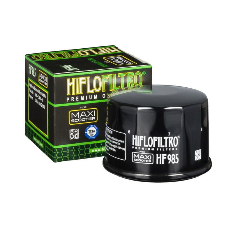 FILTRO OLIO SPIN-ON IN CARTA NERO LUCIDO
