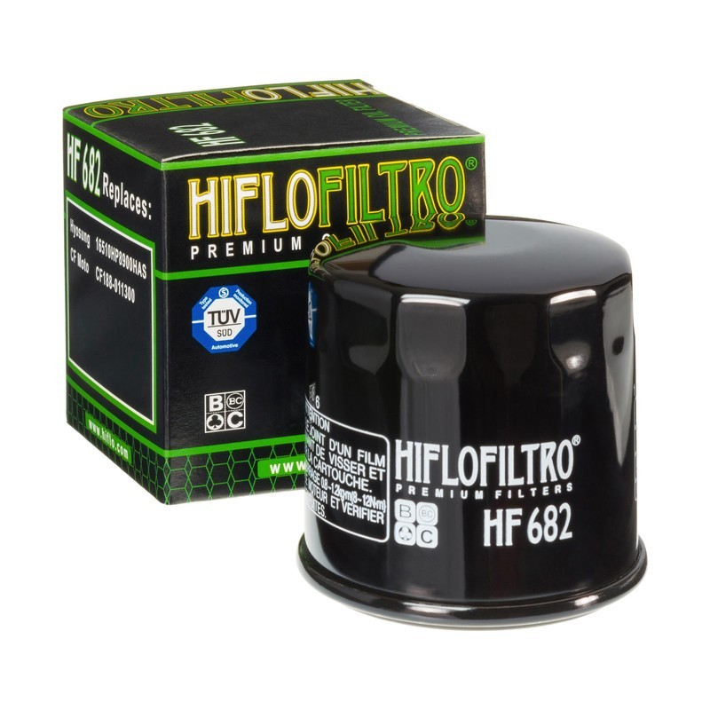 FILTRO OLIO SPIN-ON IN CARTA NERO LUCIDO