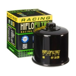 FILTRO OLIO SPIN-ON RACING CON DADO IN CARTA NERO LUCIDO