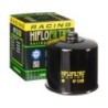 FILTRO OLIO SPIN-ON RACING CON DADO IN CARTA NERO LUCIDO