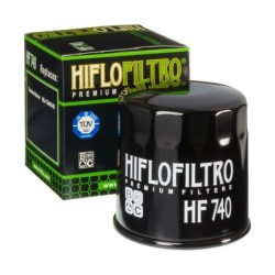 FILTRO OLIO SPIN-ON IN CARTA NERO LUCIDO