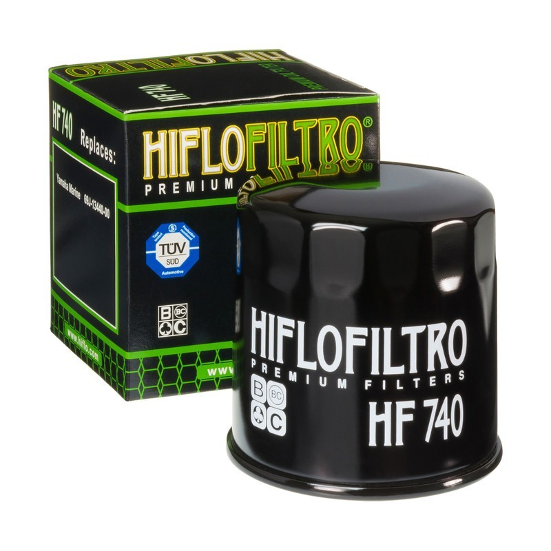 FILTRO OLIO SPIN-ON IN CARTA NERO LUCIDO
