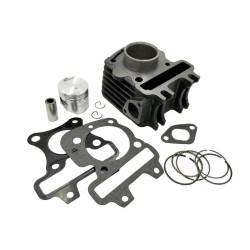 KIT CILINDRO PISTONE SEGMENTI PIAGGIO 50 4T 2 VALVOLE