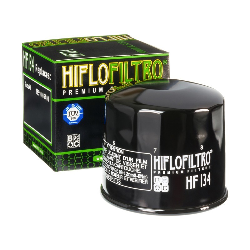 FILTRO OLIO SPIN-ON IN CARTA NERO LUCIDO