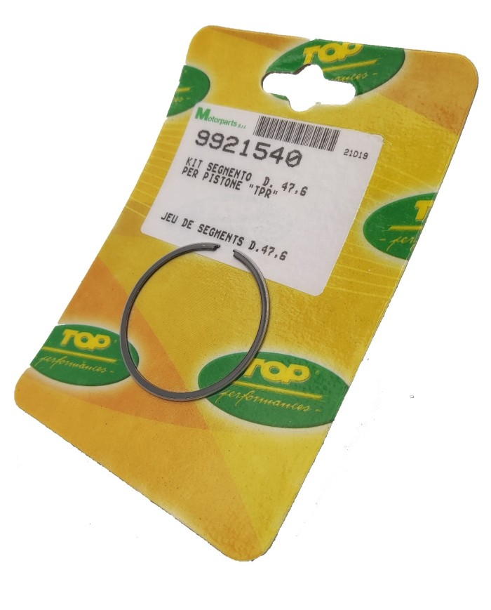 9921540 SEGMENTO FASCIA ELASTICA CILINDRO MOTORE TOP PISTONE TPR DIAMETRO 47,6