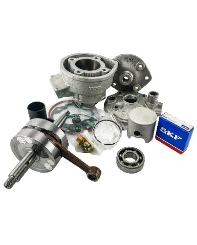 9924240 MAXI KIT TOP TPR D.50 GRUPPO TERMICO + ALBERO MOTORE 86 cc corsa 44 MINARELLI AM6