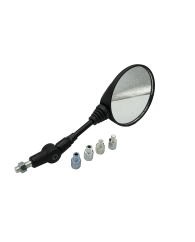 Specchi specchietti retrovisori bar-end neri per manubri da 22 e 25mm
