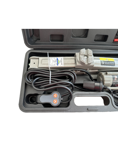 KM02085 Cric/Sollevatore elettrico 12 Volt per auto con telecomando