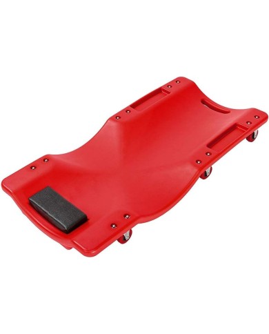 Carrello Sotto Auto Meccanico 90cm Lettino Sottomacchina Poggia Testa