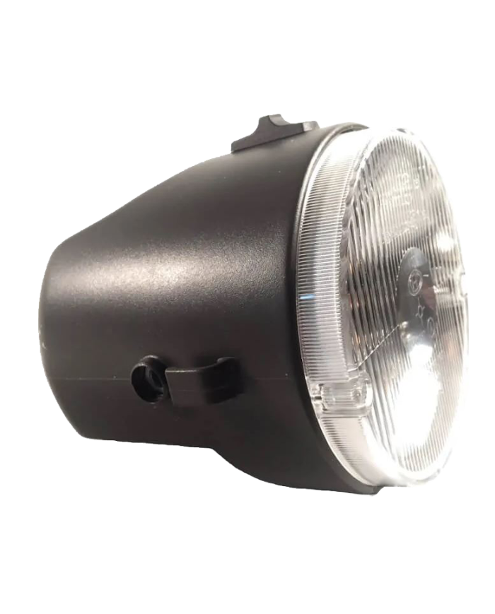 FARO FANALE GRUPPO OTTICO ANTERIORE NERO PIAGGIO SI PRIMA SERIE 50
