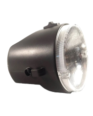 FARO FANALE GRUPPO OTTICO ANTERIORE NERO PIAGGIO SI PRIMA SERIE 50