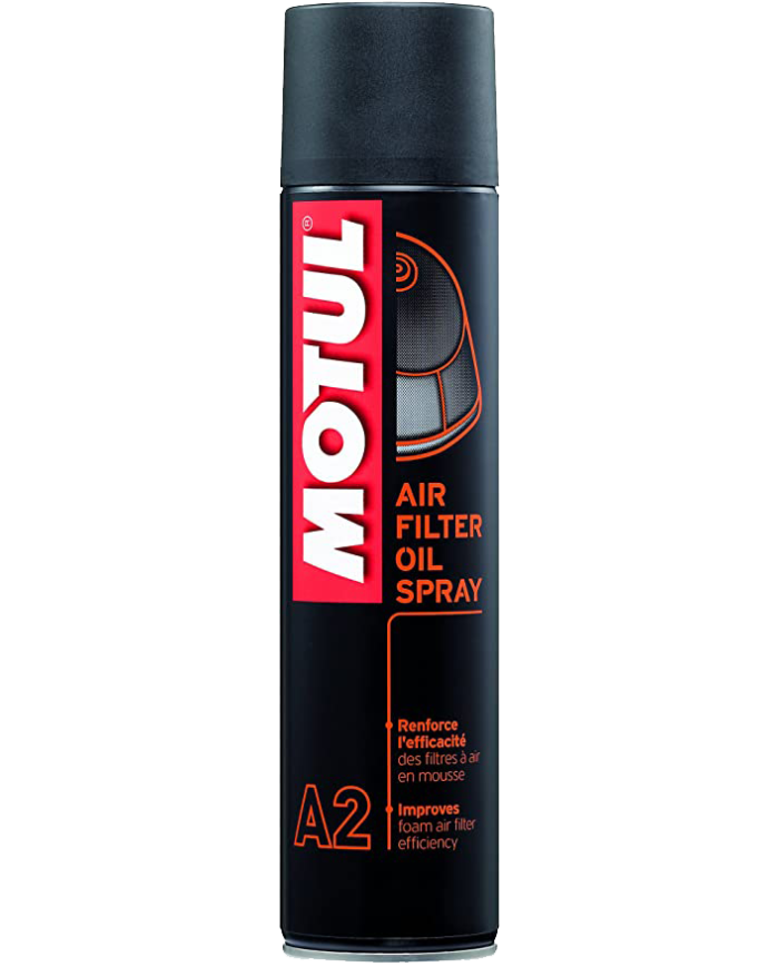 MOTUL A2 Olio Lubrificante Spray per Filtri Aria Moto Cross Enduro Quad 400ml