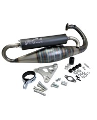200.0298 MARMITTA POLINI MBK BOOSTER - APRILIA - YAMAHA mod. FOR RACE 4 MINARELLI VERTICALE
