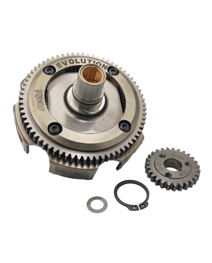202.1222 CAMPANA POLINI PRIMARIA DENTI DIRITTI VESPA 125 ET3 Z 27-69 EVOLUTION