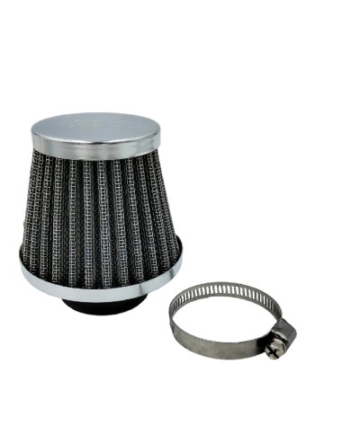 203.0060 AIR BOX POLINI IN METALLO CARBURATORI PHVA - PHBN - PHBG - PHBD  DIRITTO - IMBOCCO D.35 GRANDE