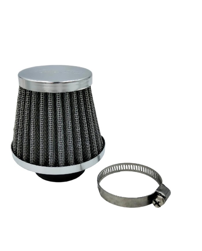 203.0060 AIR BOX POLINI IN METALLO CARBURATORI PHVA - PHBN - PHBG - PHBD  DIRITTO - IMBOCCO D.35 GRANDE