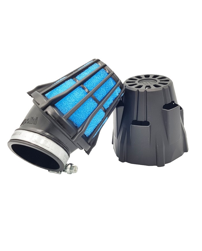 203.0097 AIR BOX IN PLASTICA INCLINATO 30' IMBOCCO D.46 - CARBURATORI CP POLINI