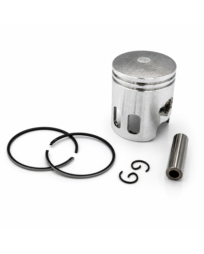 PISTONE  COMPLETO 43mm FASCE SPINOTTO 10 SIEGER PIAGGIO CIAO SI BRAVO