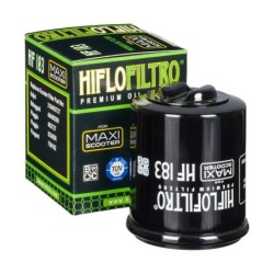 FILTRO OLIO SPIN-ON CON SLOT IN CARTA NERO LUCIDO