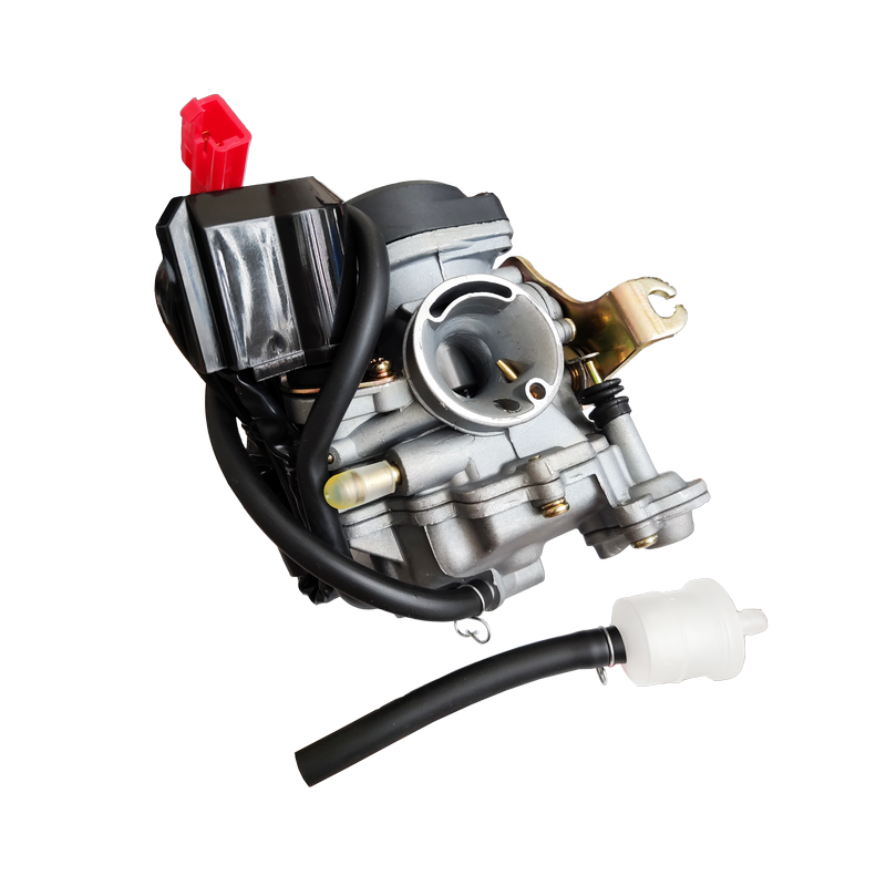 CARBURATORE COMPLETO STARTER E FILTRO BENZINA GY6 125 150